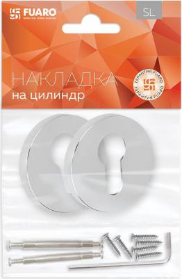 Ключевина CP-8 круглая розетка хром (46877) – фото 2