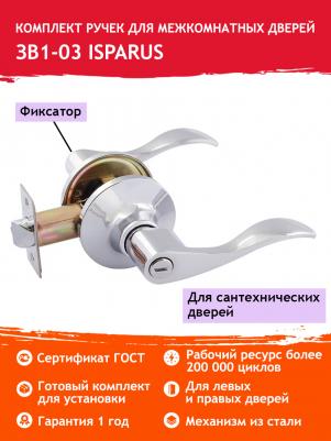 Дверная ручка ISP ЗВ1-03 4606555082803 – фото 5