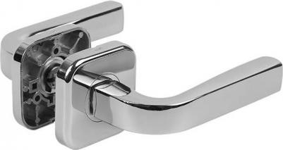Ручка дверная 500A 19936, комплект ручек, хром