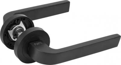 Дверные ручки Evo, без запирания, цвет черный 6975519810126