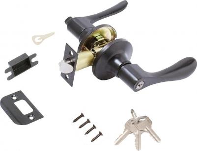 Ручка-защелка фалевая, нажимная для межкомнатных дверей. Материал ручек - алюминиевый сплав, накладок - сталь. Гальваническое покрытие. Предназначена