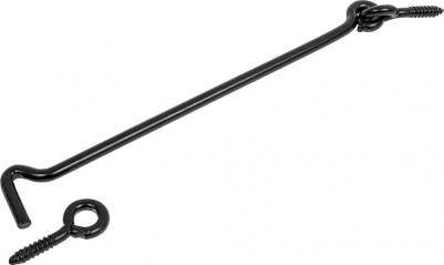 Крючок 7-250 черный, 1 шт. 14193