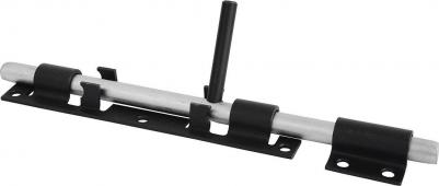 Засов дверной ЗД-300, черный – фото 3