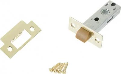 Защёлка межкомнатная EDS-6-45 сталь/пластик цвет золото – фото 3