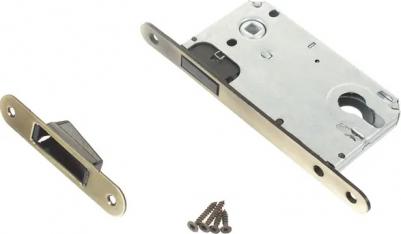 Защёлка под цилиндр магнитная EDS-50-85, с ключом, цвет бронза – фото 4