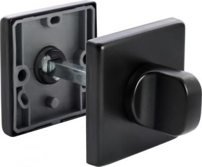 Завертка сантехническая LUX-WC-SQ NERO черный