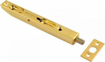 Ригель дверной торцевой золото 5 1/2 4528