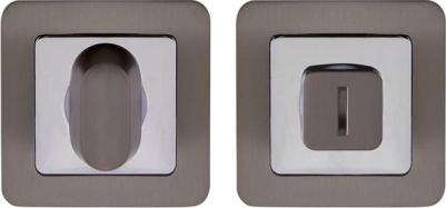 Фиксатор QR GR/CP-23 квадратная розетка (графит/хром)