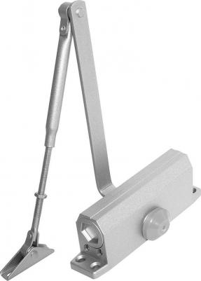 Доводчик (Аякс) дверной DCTR80-140 (TDR-140) 80-140кг AL алюминий