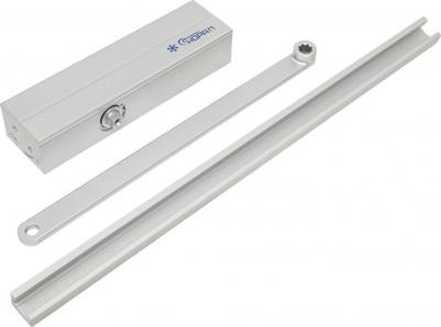 Доводчик дверной со скользящей тягой 830 Slider, от 25 до 80 кг - Серебро – фото 2