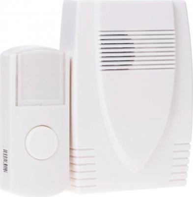 C71 Звонок дверной C71 беспроводной белый 25 мелодий, цена за 1 шт – фото 1