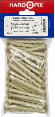 Дюбель-гвоздь акустический 70х6 мм (40 шт.)