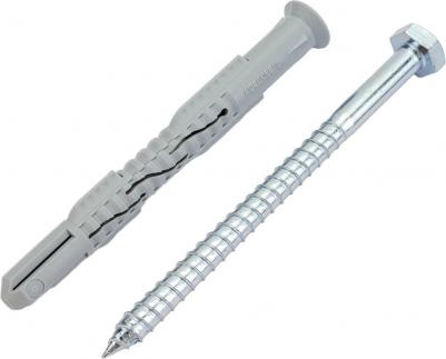 Дюбель фасадный нейлон, шуруп под ключ KENNER Profi 10х100 50шт фдкп10100