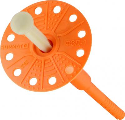 Дюбель для теплоизоляции 8х115 мм металлический гвоздь с термоголовкой 4687202120055 – фото 2