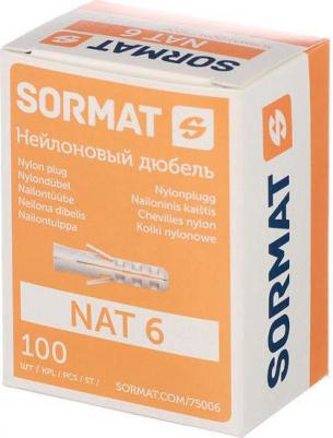 Дюбель нейлоновый 58357/34219 NAT 6х30 75006 (уп.100шт) – фото 5