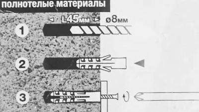 Дюбель потайной PND 8х40 мм, нейлон, 50 шт 4606700005053 – фото 2