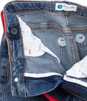 Джинсы 124BBGJC63051800, синий, 164 – фото 4