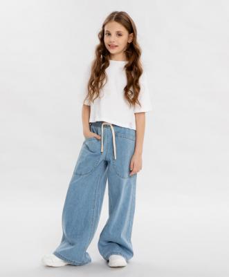 Джинсы 124BBGJC63071800, голубой, 164 – фото 3