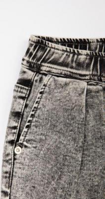 Джинсы утеплённые серые для девочки, 86-52, 22441GBC6302 – фото 1