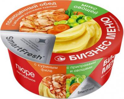 Пюре картофельное со вкусом курицы с приправми и овощами, 110 г 4630024630721 – фото 1