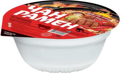 Лапша быстрого приготовления Чан Рамен со вкусом острой говядины, 86 г – фото 1