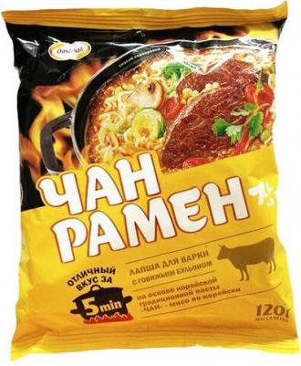 Лапша Чан Рамен Корейская с приправами 120г (упаковка 12 шт.) – фото 7