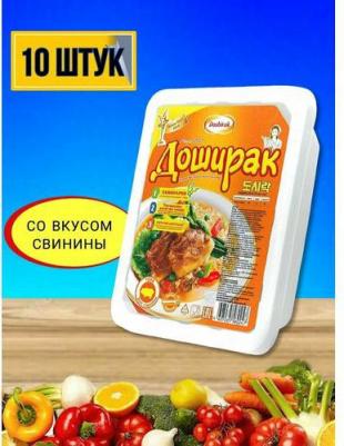 Лапша со вкусом свинины 90г (упаковка 6 шт.)