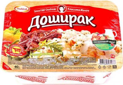 Пюре Премиум картофельное со вкусом тушенки 40г – фото 1
