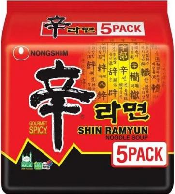 Лапша б/п Shin Ramen, 120г х 5шт – фото 2