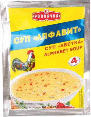 Суп куриный с вермишелью 52 г