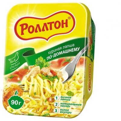 Лапша по-домашнему со вкусом курицы 90 г – фото 3