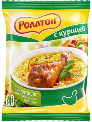 Вермишель на домашнем бульоне с курицей (42 штуки по 60 г) – фото 1