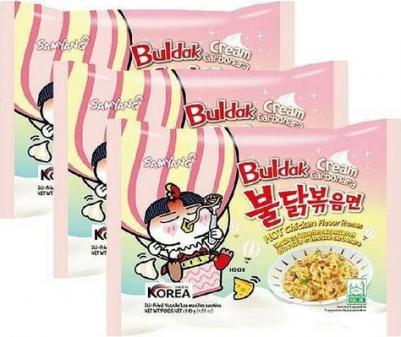 Лапша быстрого приготовления Острая курица с соусом сливочная карбонара, 140 г – фото 2