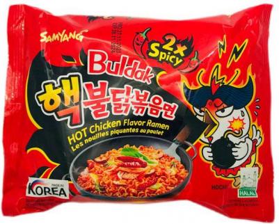 Лапша Очень острая со вкусом Курицы 140г – фото 4