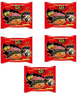 Лапша Очень острая со вкусом Курицы 140г – фото 6