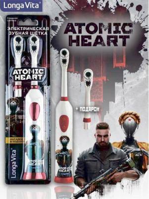 Зубная щетка для взрослых Atomic Heart ротационная + сменная насадка в комплекте KEK-2 – фото 3