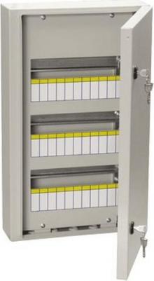 Щит распределительный ЩРн-12з-1, навесной, металл, 1 ряд/12 модулей, замок с ключом, серый, IP 31 – фото 15