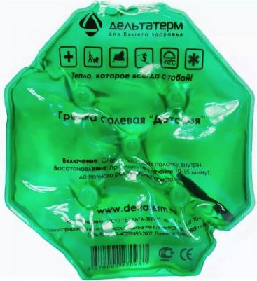Солевая грелка Детская 16x14cm Green 3349 – фото 1