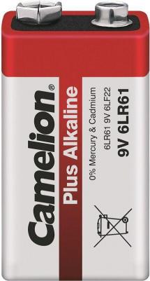 6LR61 Plus Alkaline BL-1 (6LR61-BP1, батарейка,9В), цена за 1 шт – фото 1