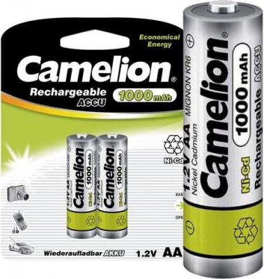 AA-1000mAh Ni-Cd BL-2, цена за 1 упак – фото 1