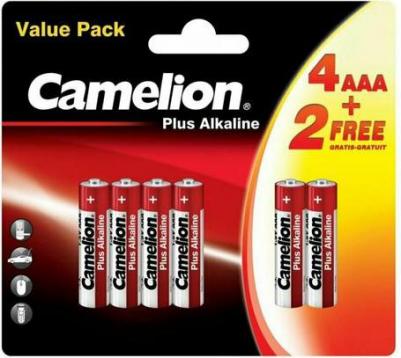 NEWCamelion Plus Alkaline 4+2 LR03, цена за 1 упак – фото 1