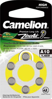 ZA10 BL-6 Mercury Free, батарейка для слуховых аппаратов, 1.4 V,90mAh), цена за 1 упак – фото 1