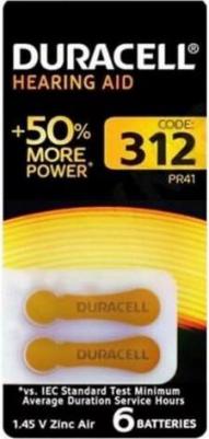 Батарейки Hearing Aid ZA312/PR41 (6 штук в упаковке) – фото 13