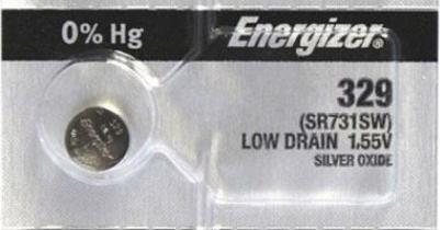 A329 Батарейка Silver Oxide, 1 шт – фото 5