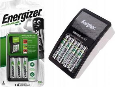 AA Аккумулятор + зарядное устройство Maxi, 4 шт. 2000мAч – фото 4