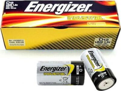 Батарейка D щелочная LR20 Industrial в коробке 12 шт – фото 2