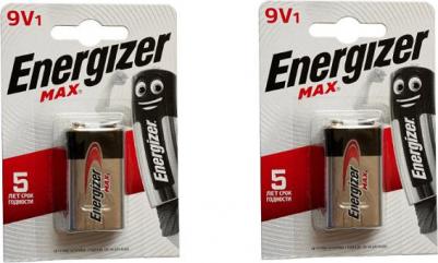 Батарейка Max 6LR61 9V блистер 1шт – фото 10
