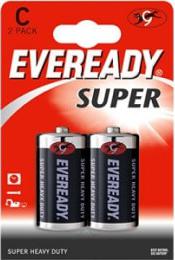 Батарейки EVEREADY SUPER R14 С 1,5V - 2 шт – фото 2