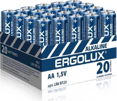 LR6 Alkaline BP20 LR6 BP20, батарейка,1.5В 20 шт. в уп-ке
