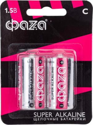 Алкалиновая батарейка Батарейка Элемент питания алкалиновый C/LR14 1.5В Super Alkaline BL-2 2858504